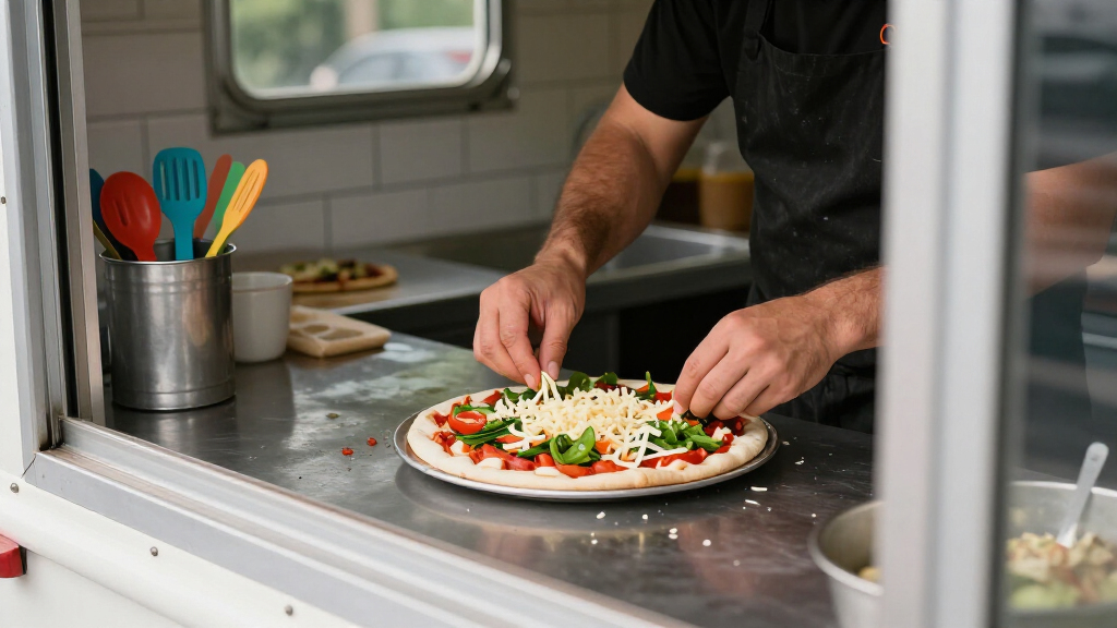 best pizza prep tables for food trucks