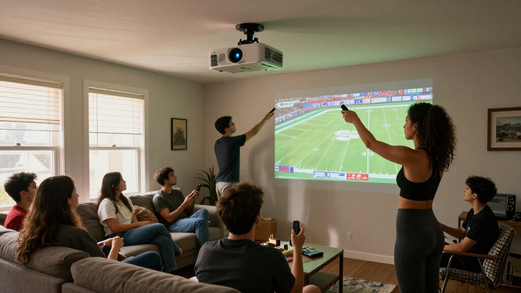 best premium projector for Super Bowl party