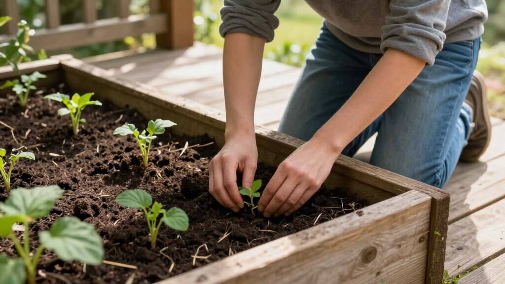 raised garden bed