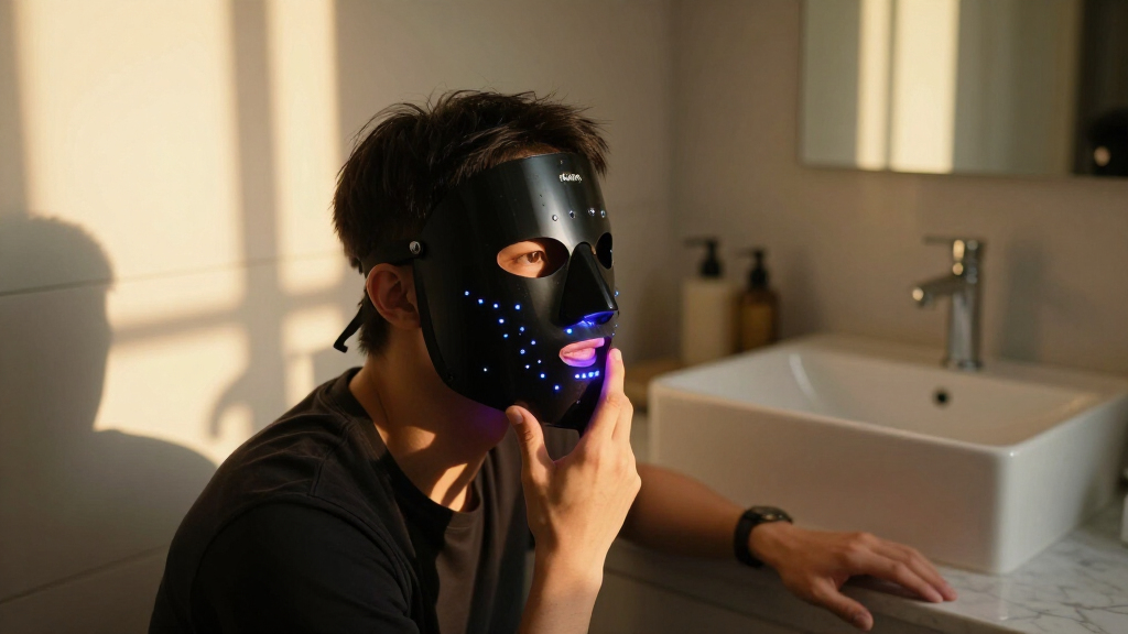 best led mask with cooling function