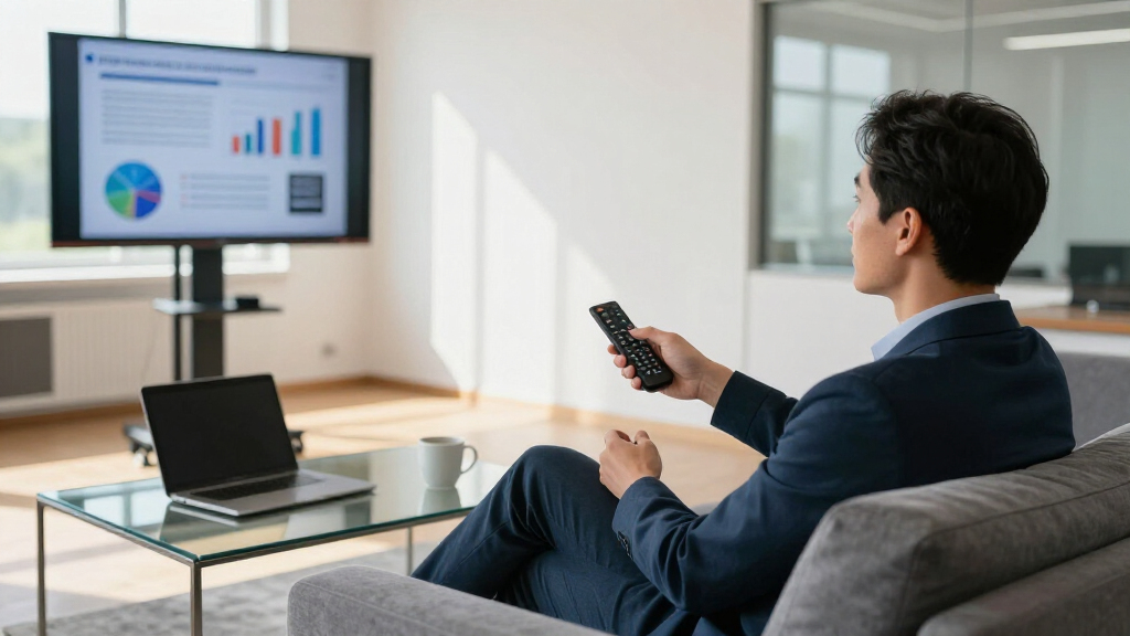 business presentation remote