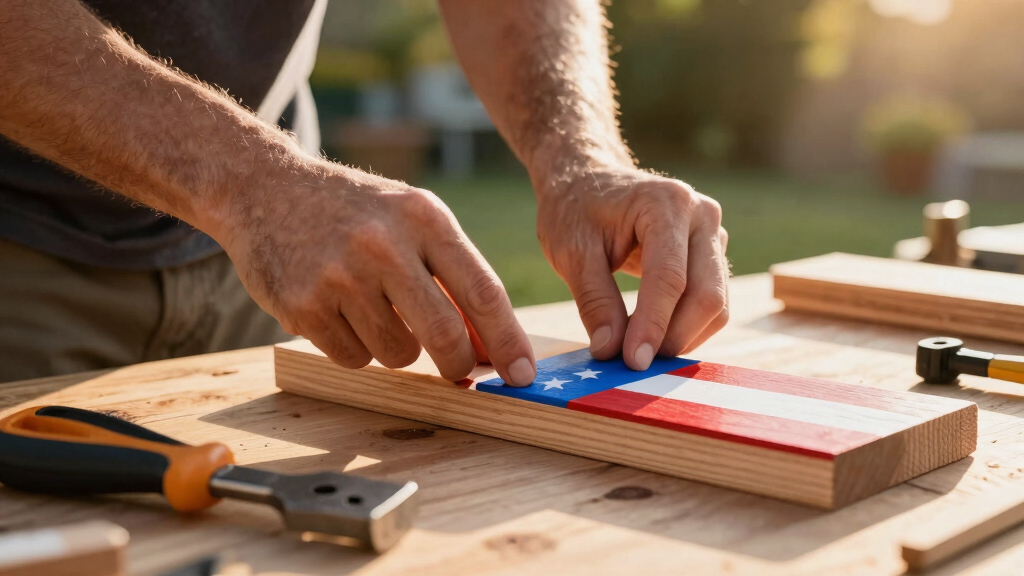 patriotic woodworking project kits