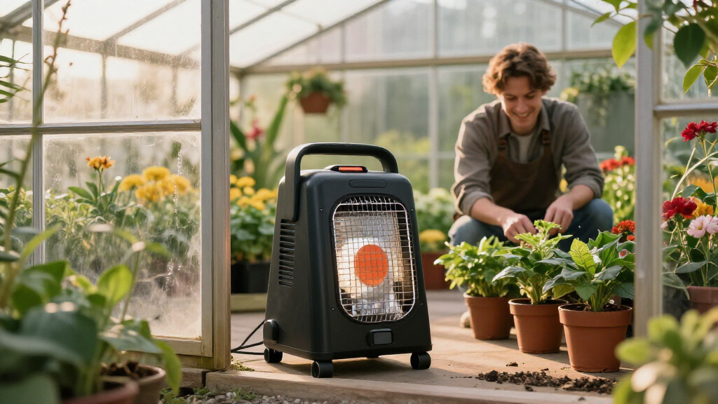 garden greenhouse heating systems