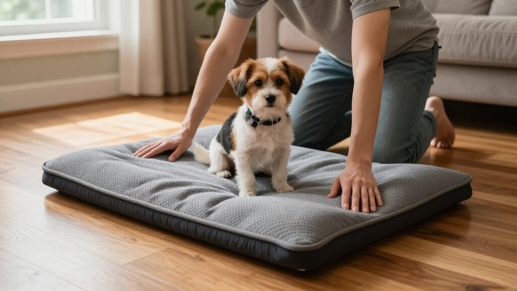 best anti-slip dog bed for hardwood floors