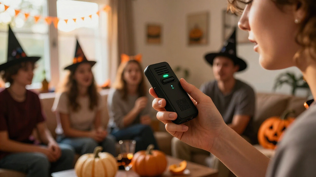 Halloween voice changers