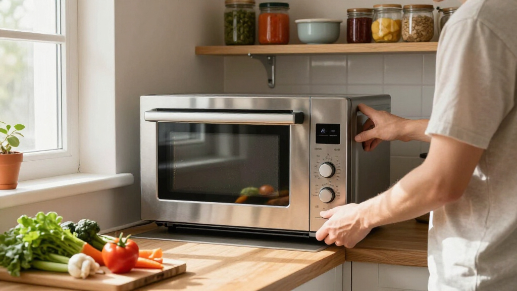 combi microwave convection oven for small apartments