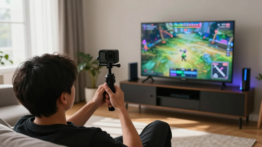 action camera for filming gameplay
