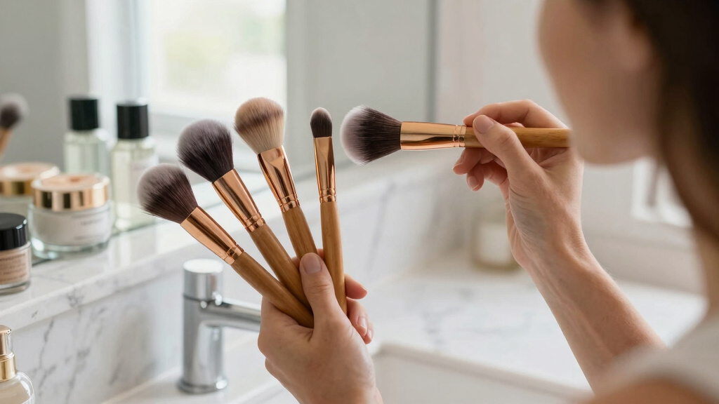 natural makeup brushes set