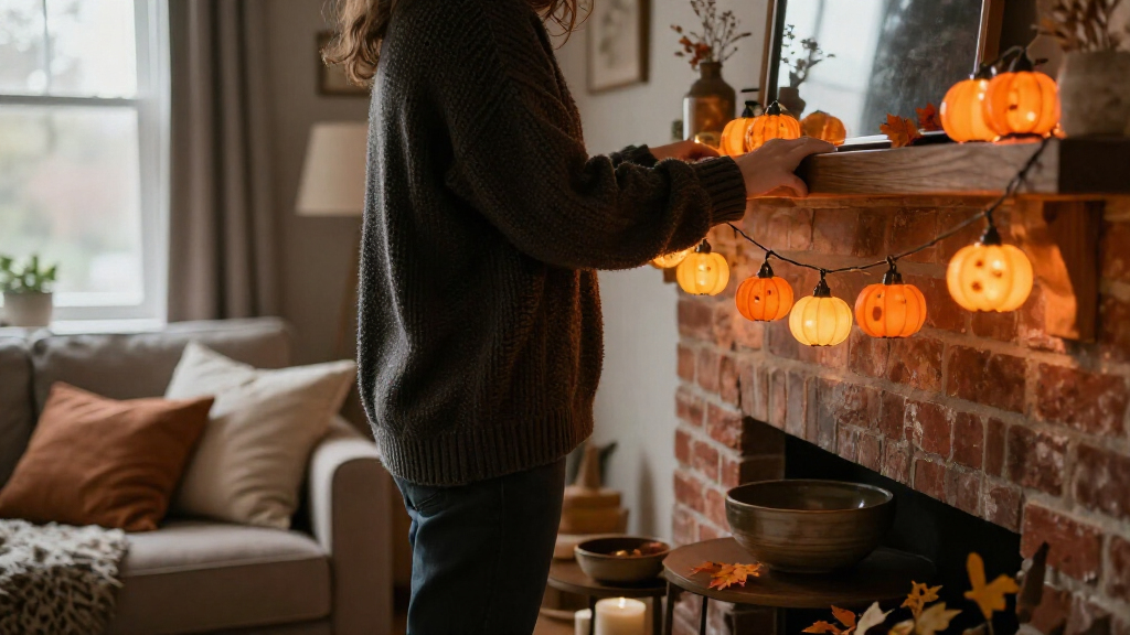 Halloween decorative string lights