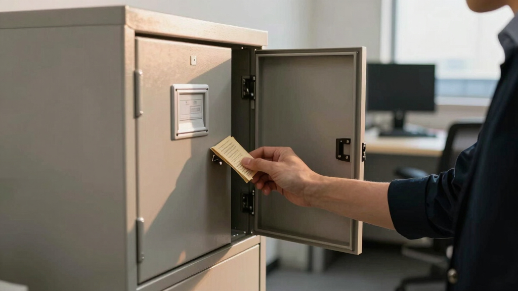 best evidence storage cabinet for regulated offices