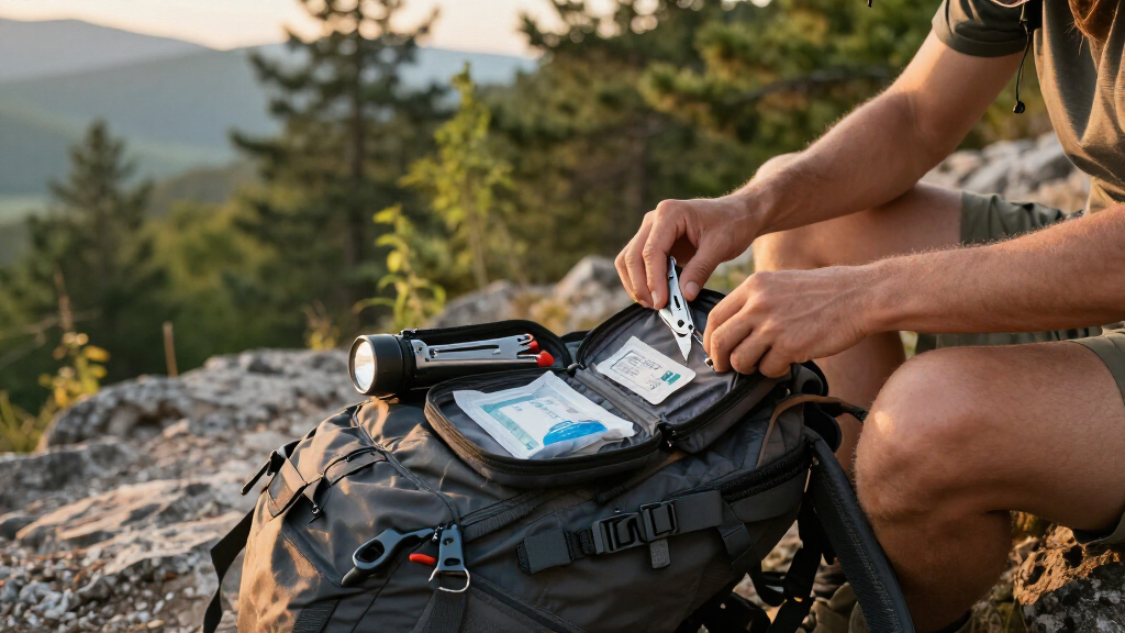 outdoor survival kit for excursions