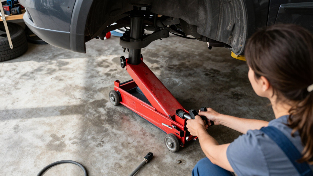 portable garage floor jacks