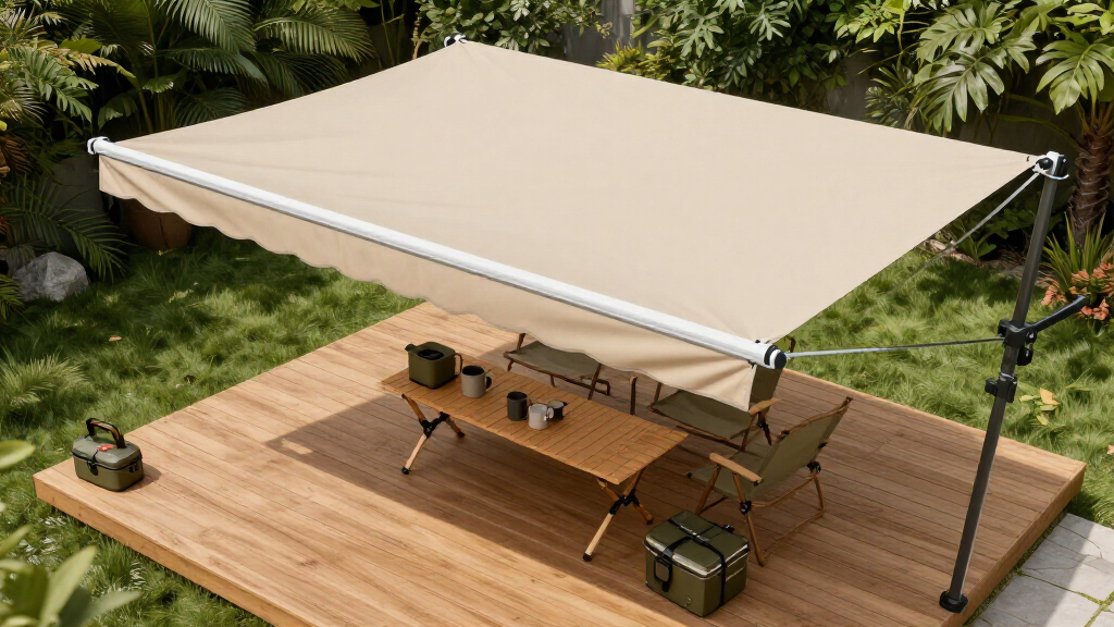 retractable awnings for decks