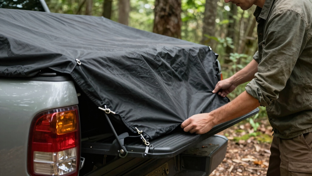 truck bed cover for outdoor adventures