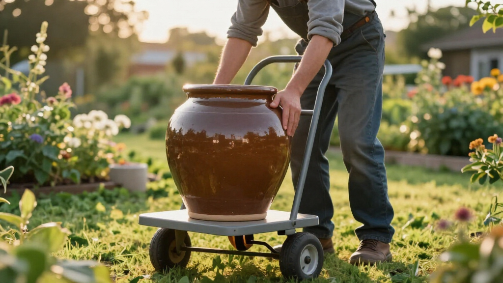 heavy duty plant dollies for large pots