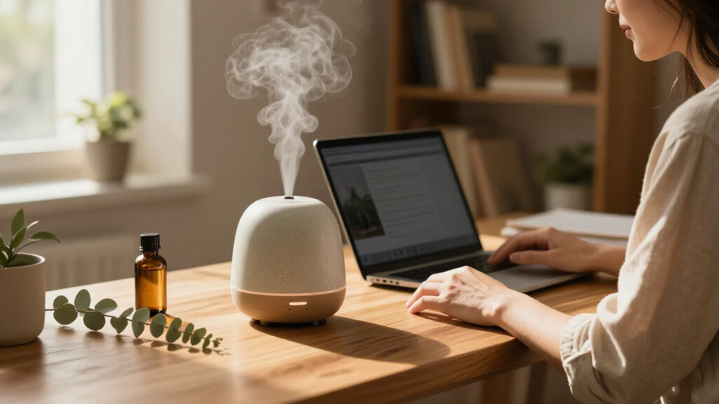 essential oil diffusers for desks