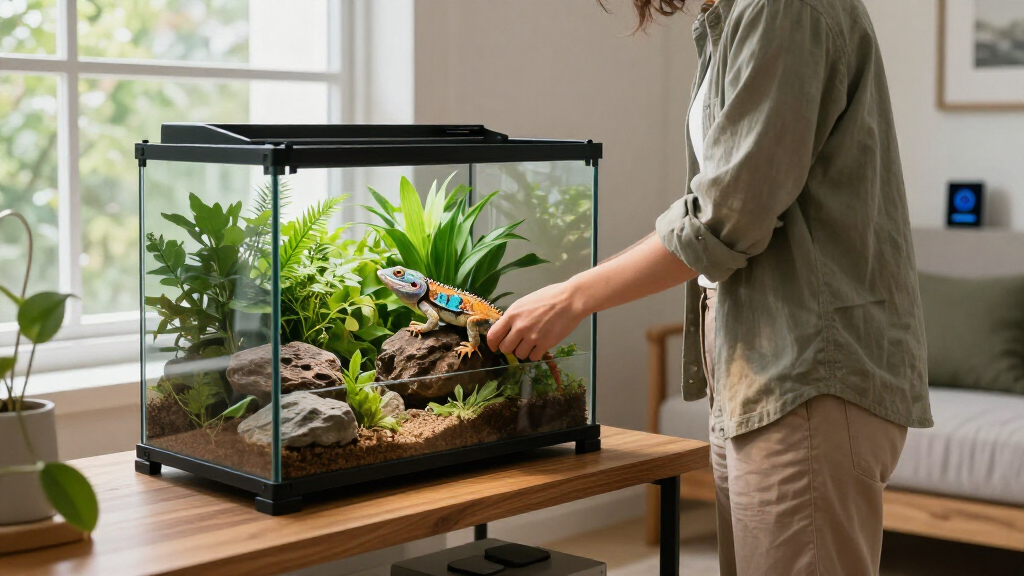 luxury reptile terrariums