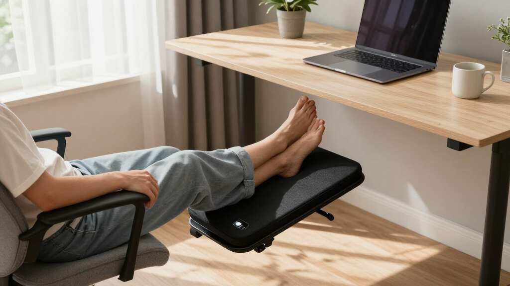 best high-end ergonomic footrest under desk
