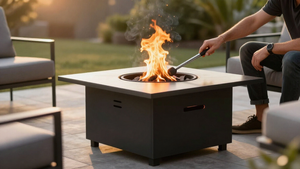 smokeless fire pit high end