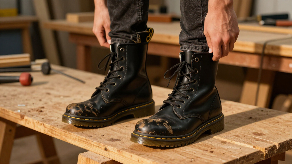 best black Dr. Martens boots