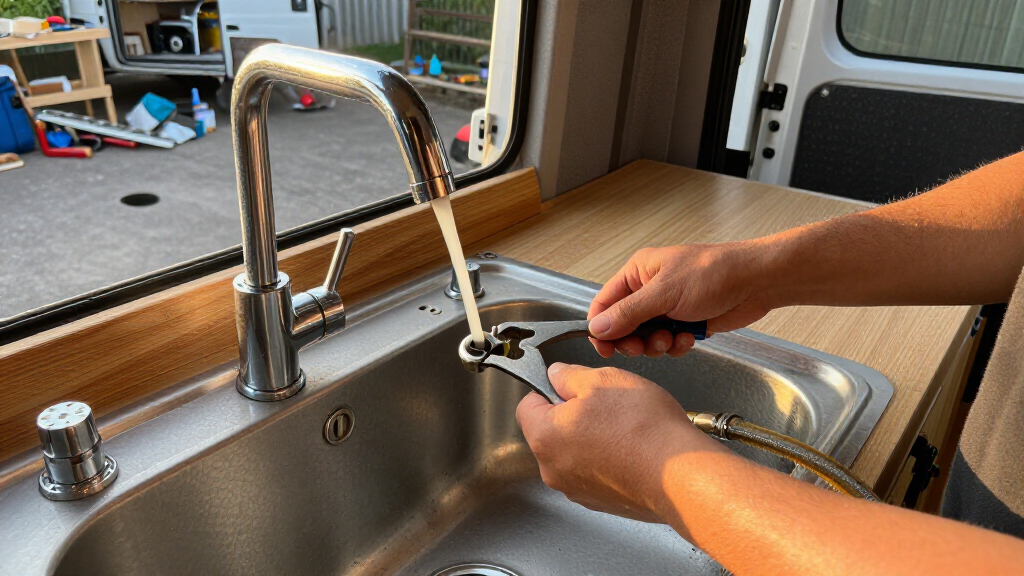 sink and faucet kit for vans