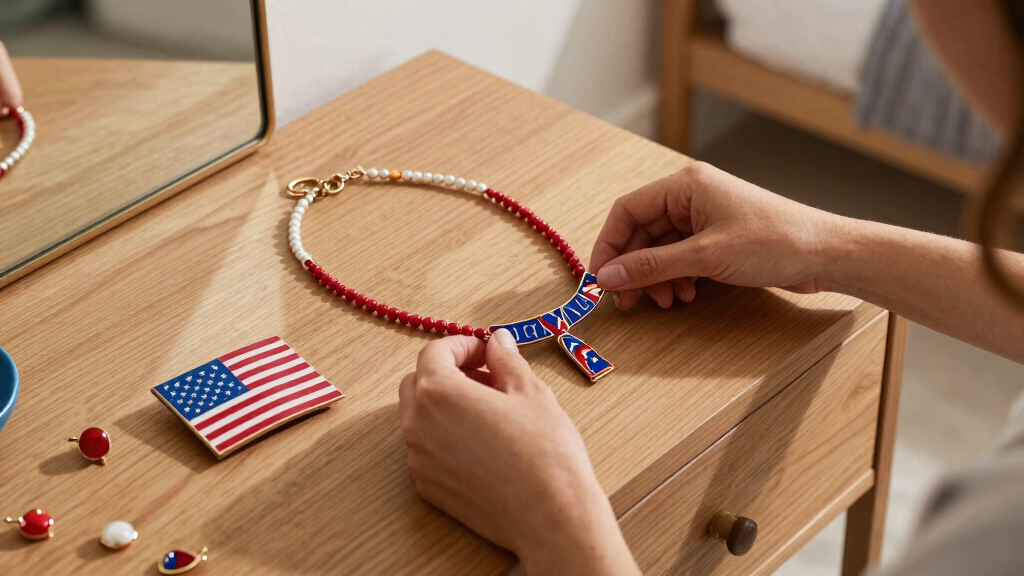 patriotic accessories for women