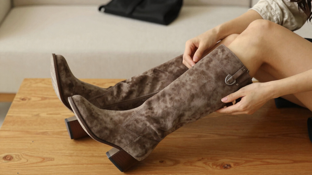 best knee-high suede boots