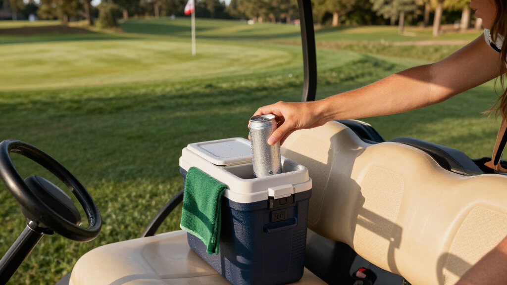 golf cart beverage coolers