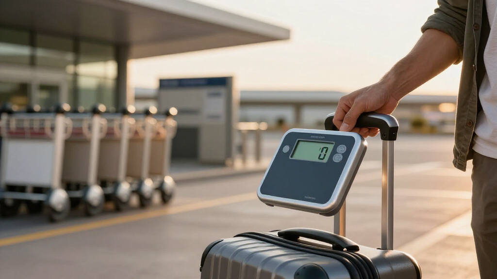 portable luggage scales digital