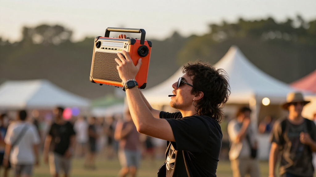 music festival portable speakers