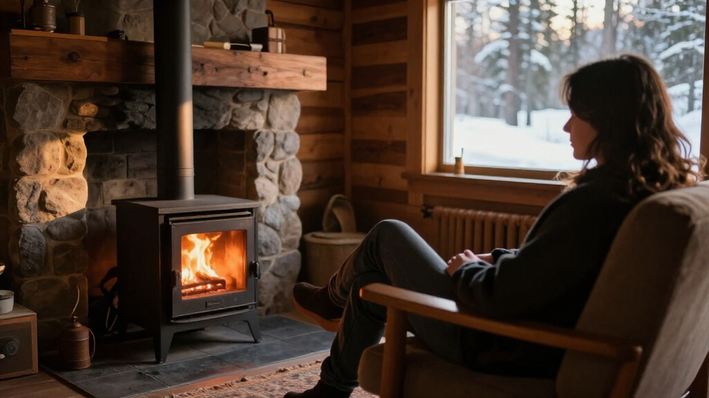 pellet stoves for offgrid cabins