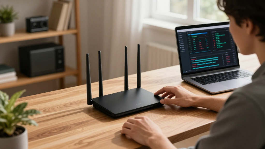 router features for mining