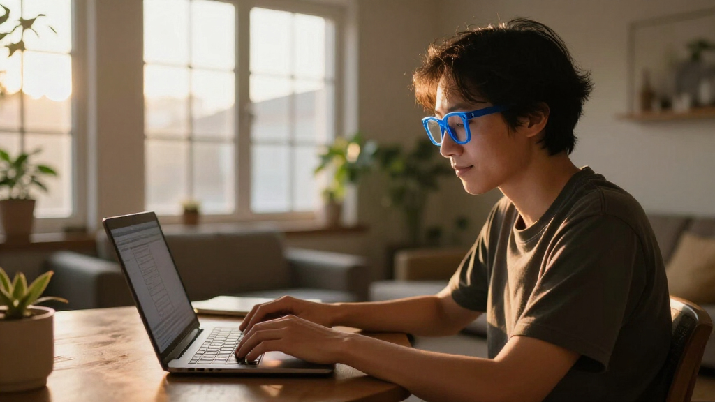 portable blue light glasses