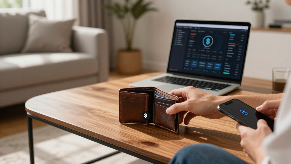 bluetooth tracking tags wallet