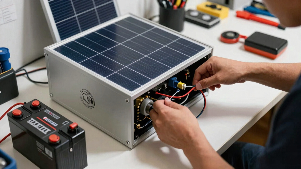 solar backup power stations