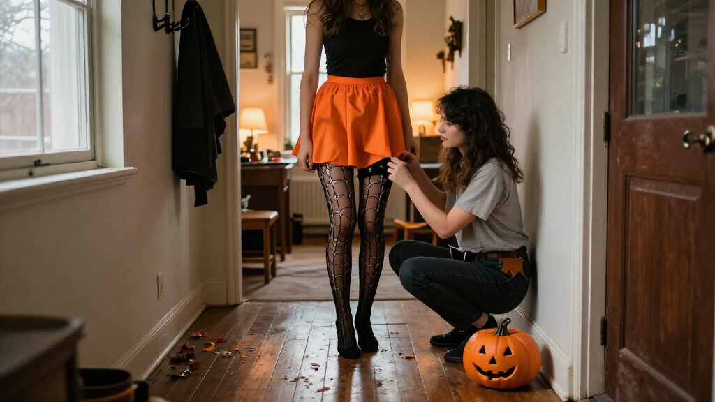 Halloween costume tights