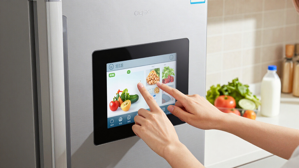 smart refrigerators with touch screens