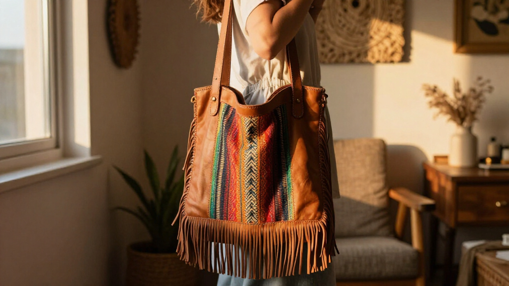 boho fringe bags