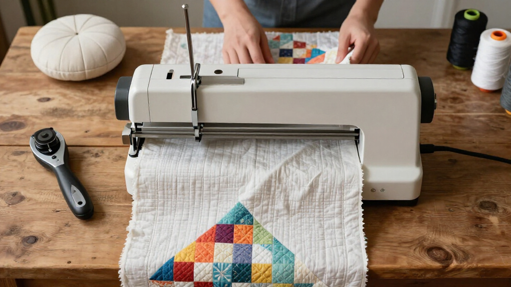 fabric cutting machine for quilting