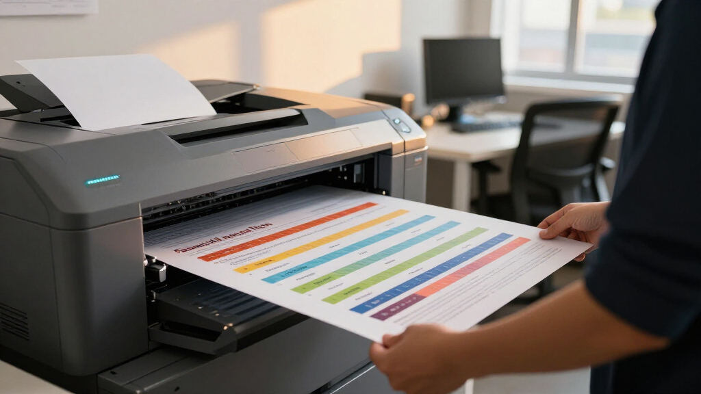 wide format printer for legal exhibits and timelines