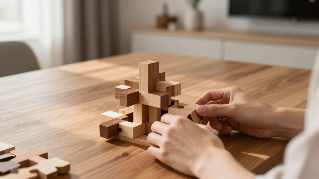 wooden burr puzzles