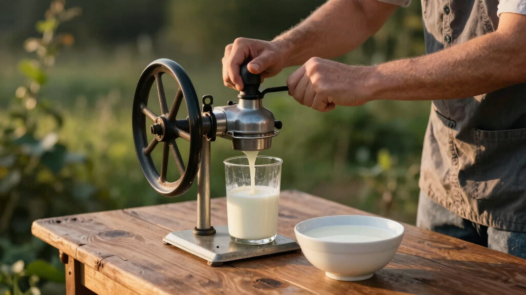 handcrank cream separator