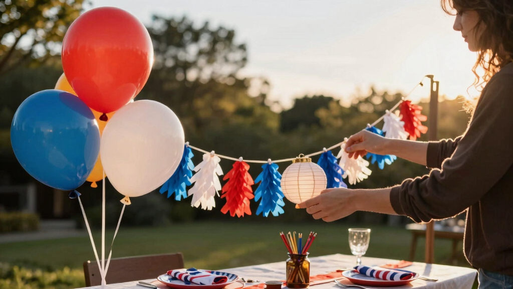 independence day themed party supplies