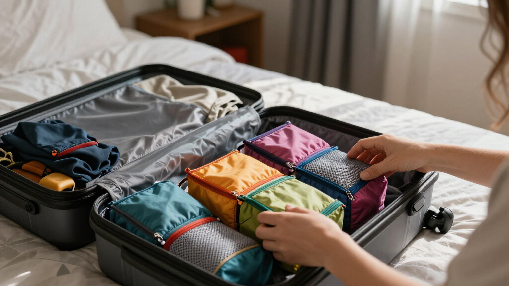 packing cubes for organized travel