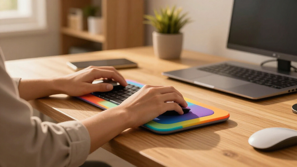 best keyboard and mouse wrist rest set