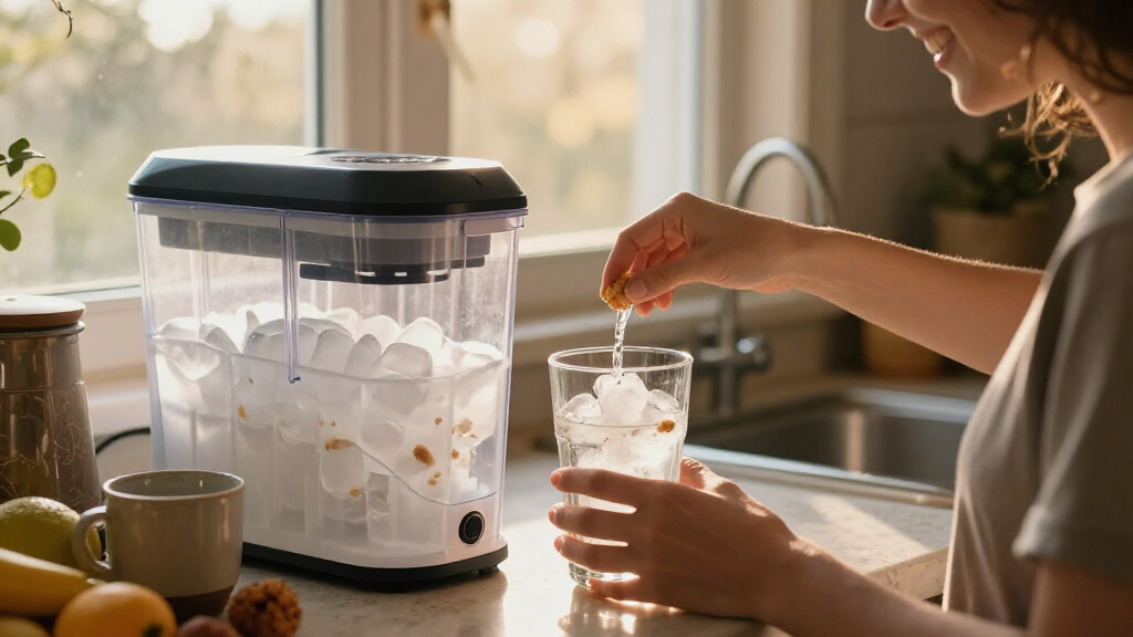 countertop nugget ice maker