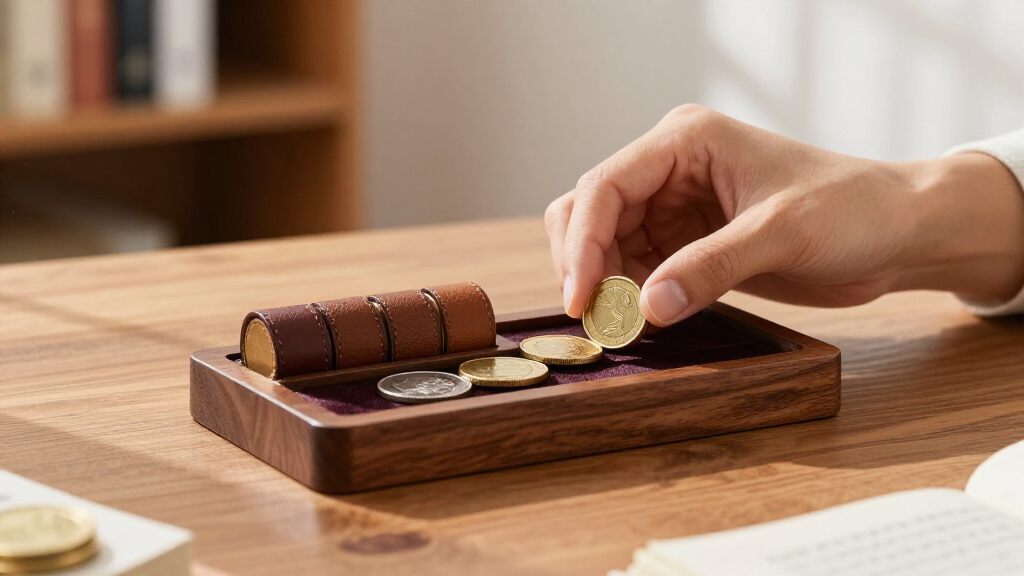 gold and silver coin holders
