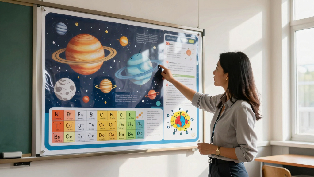 educational science reference posters