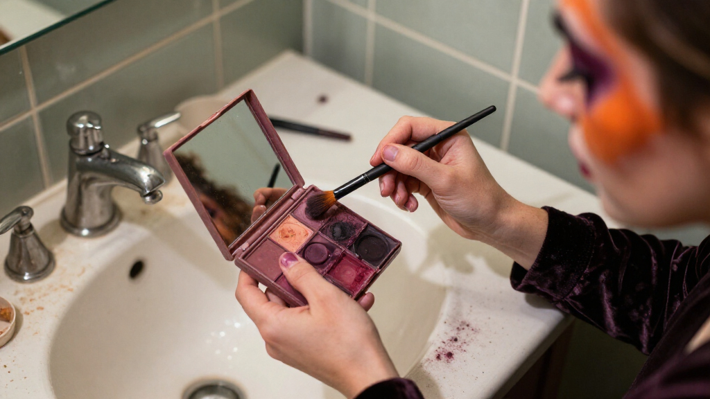 Halloween makeup palettes