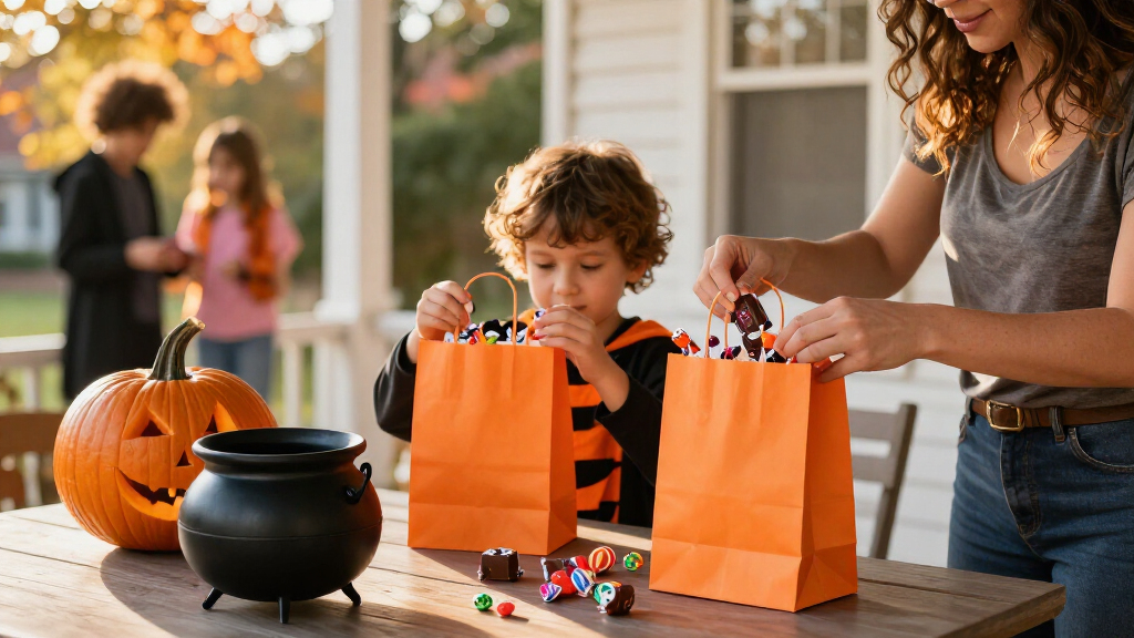 Halloween treat bags
